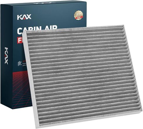 Kax Cabin Air Filter ، CF12283 استبدال Pacifica 2017-2023 ، Voyager 2020-2022 ، Grand Caravan 2021-2022 ، استبدل 68308950AB ， W/مرشح الهواء الكربوني المنشط in Saudi Arabia