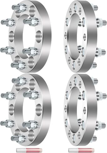ECCPP 4PCS 6 Lug 1inch Wheel Spacers 6x5.5 to 6x5.5 6x139.7mm to 6x139.7mm Fits for 2000-2004 for Nissan Xterra 1987-2004 for Nissan Pathfinder 1998-2004 for Nissan Frontier in Saudi Arabia