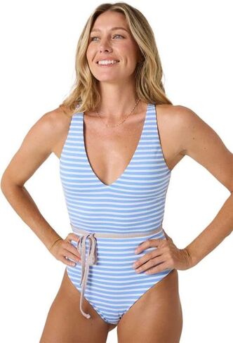 Roxy Women's One Piece Swimsuit – Slimming Tummy Control Bathing Suit, Removable Cups, Quick-Dry Fabric in Saudi Arabia