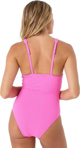 Roxy Women's One Piece Swimsuit – Slimming Tummy Control Bathing Suit, Removable Cups, Quick-Dry Fabric in Saudi Arabia