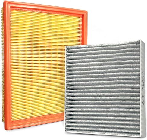 Engine Air Filter & Cabin Air Filter Combo Set 04861746AB Fit for Dodge Challenger Charger 11-23 for Chrysler 300 2011-2023 Replaces# 68071668AA in Kuwait