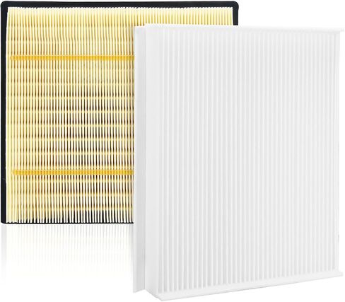 Engine Air Filter & Cabin Air Filter Combo Set 04861746AB Fit for Dodge Challenger Charger 11-23 for Chrysler 300 2011-2023 Replaces# 68071668AA in Kuwait