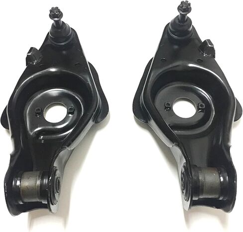 PartsW - 2 Pc Front Suspension for Dodge B100 79-80/ B1500 95-98/ B2500 95-97/ Plymouth PB150 and PB250 82-83/ Lower Control Arm & Ball Joints Kit Left Right Side in Saudi Arabia