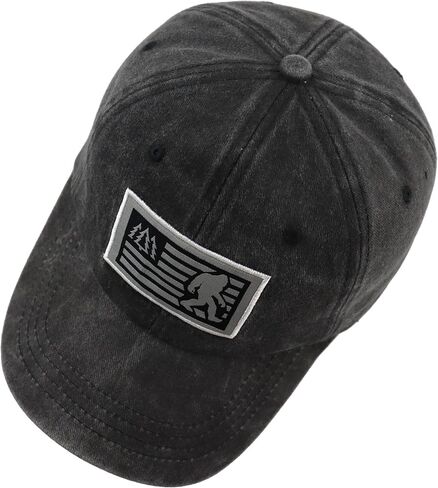 Bigfoot Hat for Men Women, Embroidered Adjustable Sasquatch Baseball Cap in Saudi Arabia