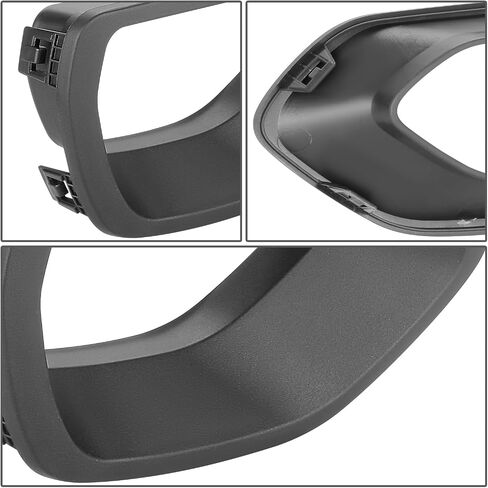 Auto Dynasty CH1213106 Front Grille Insert Compatible with Dodge Charger Scat Pack Srt Hellcat 2019-2023, Passenger Right Side, Smooth Black in Saudi Arabia