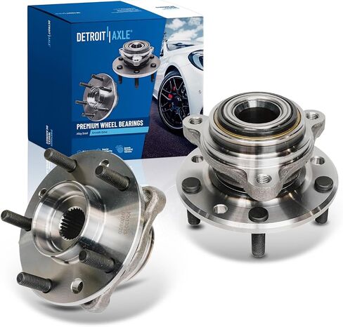 Detroit Axle-REAR 2PC محمل العجلات المحامل لعام 1984-1996 شيفروليه كورفيت 1984-1986 Excalibur Phaeton ، 2 محمل العجلات ومجموعة المحاور بديل in Saudi Arabia