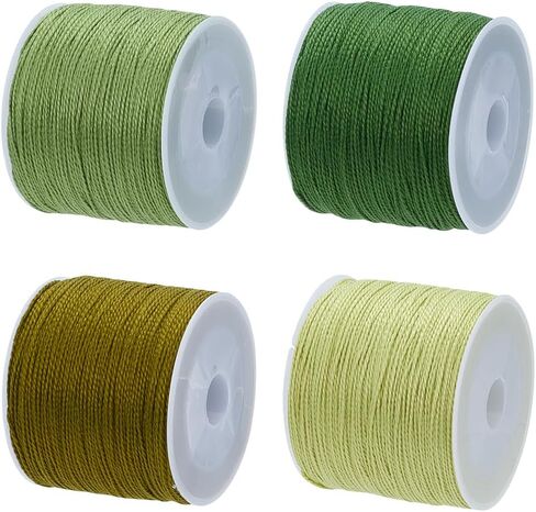 FreeBloss 4pcs Sashiko Thread Sashiko Skein 110 ياردة*4 ألوان التطريز القطن الرمادي خياطة خياطة خياطة اليابانية خياطة اللحف والتطريز Sashiko Kit Supplies in Kuwait