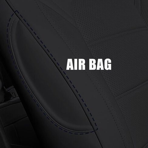 GXARTS Car 5-Seat Cover Microfiber Leather Protector Cushion Pad White Seat Cover Waterproof Compatible with Tesla Model Y 2019 2020 2021 2022 2023 2024 in Saudi Arabia