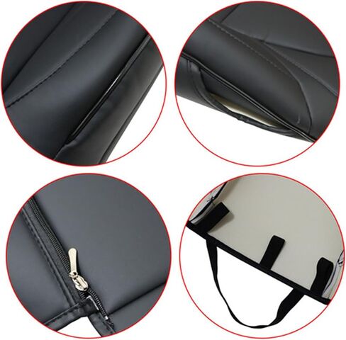 GXARTS Car 5-Seat Cover Microfiber Leather Protector Cushion Pad White Seat Cover Waterproof Compatible with Tesla Model Y 2019 2020 2021 2022 2023 2024 in Saudi Arabia