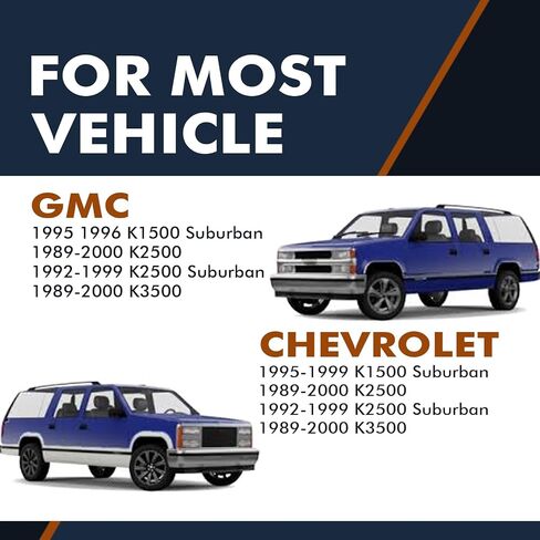 PM Auto زوج من 2 مقبل كرة ذراع التحكم في اليسار اليسرى اليسار للفترة 1995-1999 GMC K1500 Suburban in Saudi Arabia