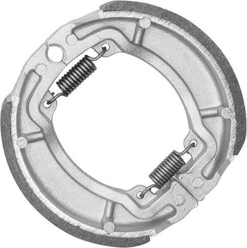 Caltric Front Brake Shoes Compatible with Kawasaki Klf110 Kl-F110 Kl F110 Mojave 110 1987 1988 New in Saudi Arabia