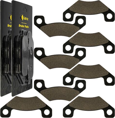 Caltric VGA12182 VGA12183 Front and Rear Brake Pads Compatible with John Deere Gator HPX 4x4 4x2 Diesel/TX Turf 4X2 TX4X2 Gator in Saudi Arabia