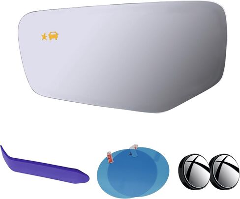 EAP Driver Side Mirror Glass Compatible with Cadillac CT5 2020-2025, CT6 2016-2020, ATS COUPE 2015-2019, CTS 2014-2019, Heated with Blind Spot, Without Auto Dimming, 23177535 23105603 in Saudi Arabia