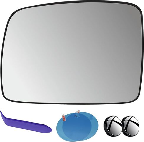 EAP DRIVER Side Mirror Glass متوافق مع Range Rover Sport 2006-2009 ، LR2 2008-2010 ، LR3 2005-2009 ، يتم تسخينه بدون Auto Dimming LR017081 LR017070 CRD500260 in Saudi Arabia
