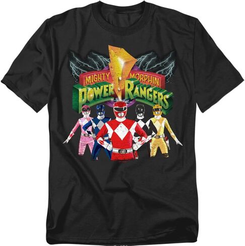 Popfunk Classic Power Rangers Unite T Shirt in Saudi Arabia