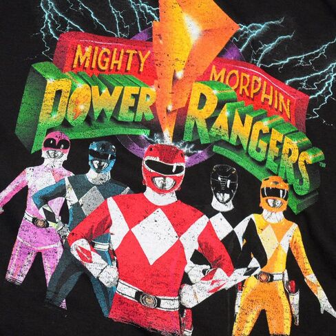 Popfunk Classic Power Rangers Unite T Shirt in Saudi Arabia