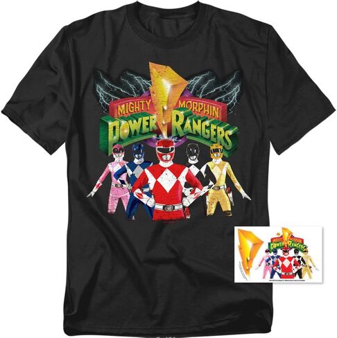 Popfunk Classic Power Rangers Unite T Shirt in Saudi Arabia