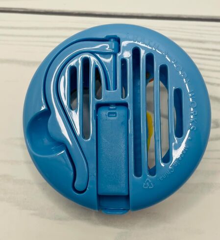 Bath and Body Works Blue, Yellow, and Red Silly Goose with Gold Car Visor Fragrance Holder Easy To Open in Saudi Arabia