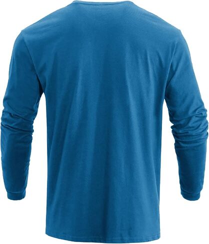 H Hyfol's Men Graphic Thirts USA Flag Cotton Cotton Long Long in Kuwait