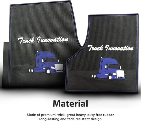 FIT FREIGHTLINER CASCADIA FLOOR MAT Set Rubber Black & Gray Fits with Cargo Liners 2009 2009 2010 2011 2013 2014 2014 2015 2017 Truck Models String for Transmission (FT615) in Kuwait