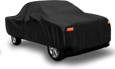 تغطية شاحنة بيك آب لفورد F150 CAB العادية 8ft قاع 2-باب 04-21 F350 CAB العادية 8 القدم سرير 2-بواب 08-21 حماية الشمس في الهواء الطلق مع سائق باب السحاب الأسود تصميم أنيق الأنيق in Saudi Arabia