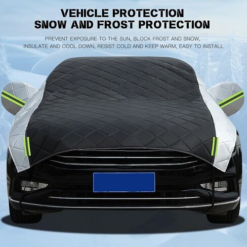 Hail Protector Car Cover Fit for Hyundai Veloster N 2019-2024, Half car Cover, Thicken Car Covers for Automobiles All Weather Waterproof x21m in Saudi Arabia