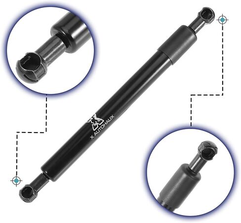 X AutoHaux Car Sailgate Lift Support Super Gate Gate Struts Spring Black Set for Ford F-150 2004-2014 in Saudi Arabia