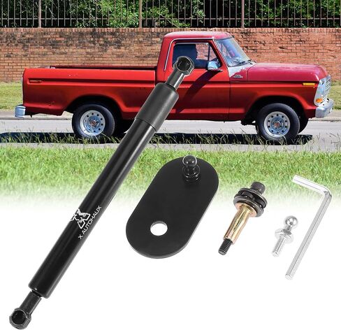 X AutoHaux Car Sailgate Lift Support Super Gate Gate Struts Spring Black Set for Ford F-150 2004-2014 in Saudi Arabia
