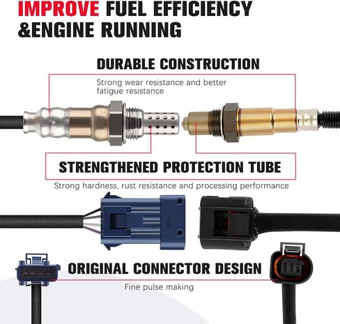 مستشعر O2 Oxygen في اتجاه المصب متوافقًا مع 2011-2015 لـ Mini Cooper 2011-2015 لـ Mini Cooper Countryman 234-5026 234-4488 in Saudi Arabia