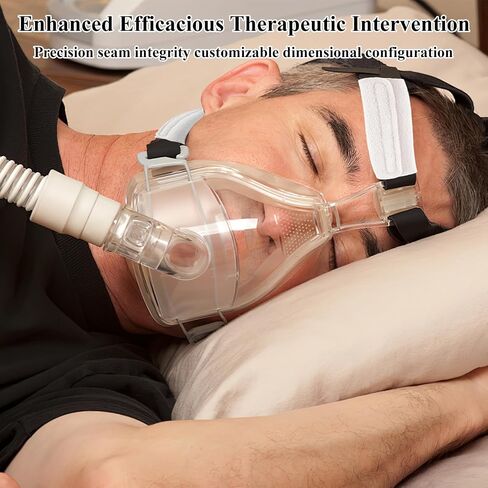 أغطية حزام CPAP الناعمة ذات 8 حزم - منع العلامات الحمراء وعدم الراحة ، FIT Universal (رمادي) in Kuwait