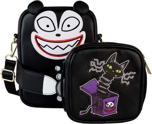 الكابوس قبل عيد الميلاد المخيف Teddy Crossbuddies Cosplay Crossbody Bag مع كيس عملة in Saudi Arabia