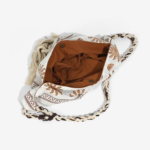 حقيبة Boho Bag Bag الفريدة من نوعها ، أكياس كروسودي للنساء حقيبة يد أنيقة لكتفها الصيفية للتسوق in Saudi Arabia