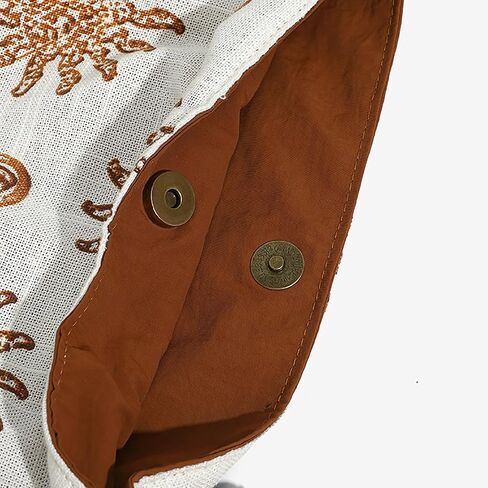 حقيبة Boho Bag Bag الفريدة من نوعها ، أكياس كروسودي للنساء حقيبة يد أنيقة لكتفها الصيفية للتسوق in Saudi Arabia