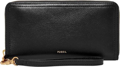 Fossil Logan Zip Around Clutch Wallet, Viridian in Saudi Arabia