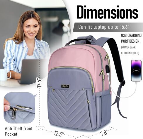 حقيبة ظهر للمدرسة للمراهقين الفتيات ، حقائب الظهر السوداء لفتاة المدرسة ، طلاب الجامعات في المدارس الثانوية ، حقيبة ظهر للبنات ، حقيبة كتب للفتيات ، حقيبة كتب لطيفة ، موشيلاس إيسكولاريس بارا نيناس. in Kuwait