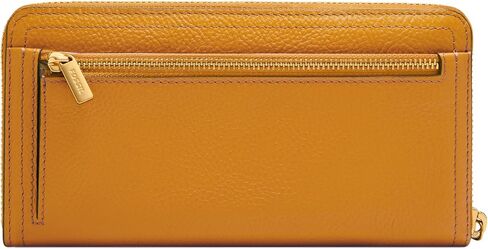 Fossil Logan Zip Around Clutch Wallet, Viridian in Kuwait
