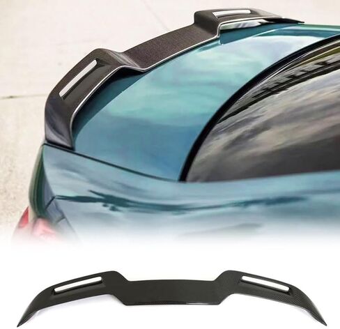 MCARCAR KIT Carbon Fiber Trunk Spoiler Compatible with 2021-2025 BMW 4 Series G22 and M4 G82 Coupe Auto Rear Boot Lid Highkick Spoiler Wing Lip in Saudi Arabia
