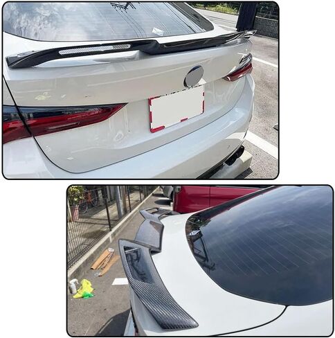 MCARCAR KIT Carbon Fiber Trunk Spoiler Compatible with 2021-2025 BMW 4 Series G22 and M4 G82 Coupe Auto Rear Boot Lid Highkick Spoiler Wing Lip in Saudi Arabia