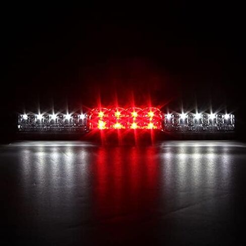 AKKON - For [LED Set] 03-06 Chevy Silverado GMC Sierra C-shape Light Tube Smoked Tail light + 3rd Brake Lamp in Saudi Arabia