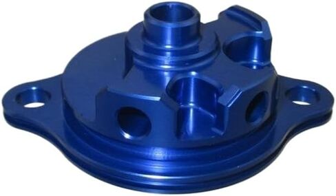 Aluminum Oil Filter Cover Compatible With CRF150R CRF150RB Models From 2007 To 2022(Red) in Saudi Arabia