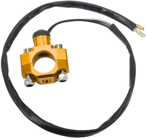 CNC Push Button Motorcycle Engine Stop Start Control Universal Fit for Various Motorcycles(Red) in Saudi Arabia
