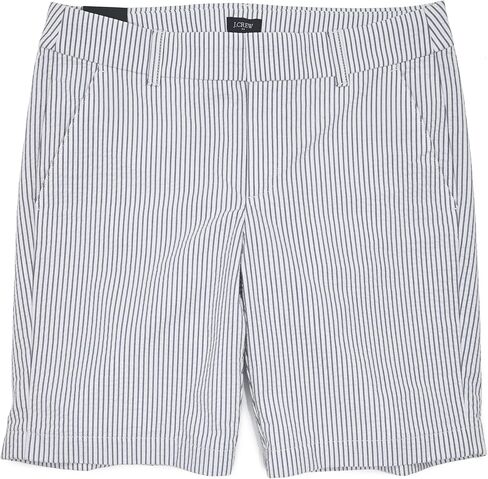 شورت J.Crew Mercantile للسيدات مقاس 9 بوصات Frankie Bermuda Chino (6، رمادي أويستر) in Kuwait