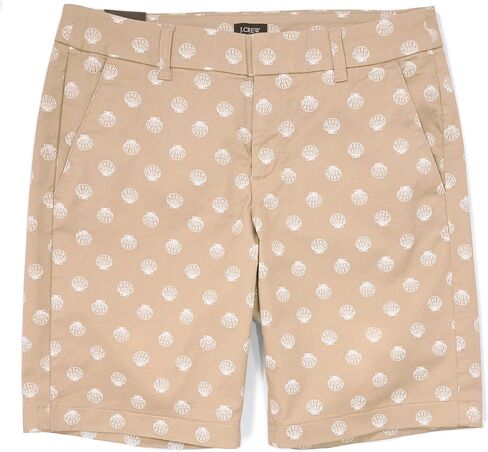 شورت J.Crew Mercantile للسيدات مقاس 9 بوصات Frankie Bermuda Chino (6، رمادي أويستر) in Kuwait