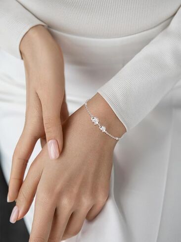 Palpitate Elephant Gifts for Women Elephant Bracelet for Women Sterling Silver Bracelets in Saudi Arabia