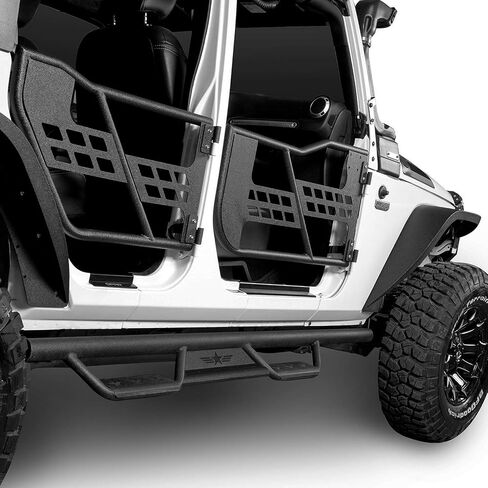 Wrangler JKU Wide Drop Side Board متوافق مع Jeep Wrangler JK 4-Door Unlimited Sahara Rubicon Sport 2007-2018 in Saudi Arabia
