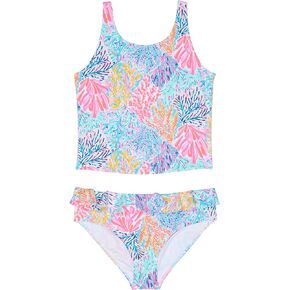 Lilly Pulitzer Girl's Haley Tankini UPF 50+ (Toddler/Little Kids/Big Kids)