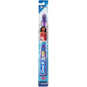Oral-B Princess Toothbrush for Little Girls, Children 3+, Extra Soft, Cinderella Characters - 1 Count