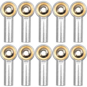 12Pack Vgoohobby Aluminum M4 Link Rod Tie Rod End Ball Head Joint Holder CW 26mm Compatible with Axial Redcat HPI Traxxas HSP 1/10 RC Car Truck Buggy Crawler (Silver)