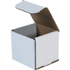 Aviditi Shipping Boxes Small 4"L x 4"W x 4"H, 50-Pack | Corrugated Cardboard Box for Packing, Moving and Storage