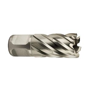 Jancy Slugger by Fein - HSS Nova Annular Cutter with Centering Pin - 3/4" Straight Shank, 1" Depth, 7/8" Diameter - 63134222041
